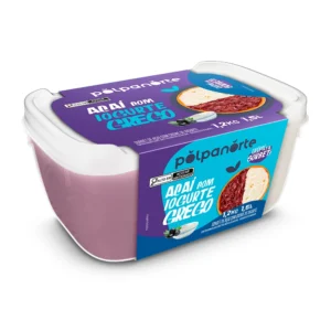 Açaí c/ Creme Iogurte Grego - Pote 1,5lts (1,2kg)