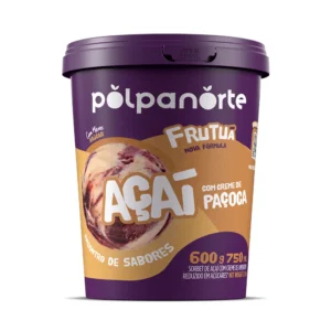 Açaí Mix c/ Creme Paçoca 750ml (600gr)