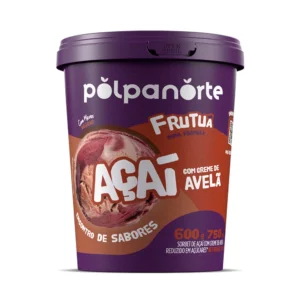 Açaí Mix c/ Creme Avelã 750ml (600gr)