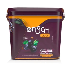 Açaí Tradicional Balde 3,6kg - Origem
