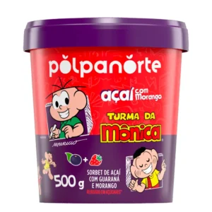 Açaí Morango 500g - Turma da Mônica
