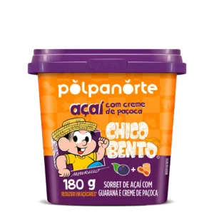 Açaí Mix c/ Creme Paçoca 180g - Turma da Mônica