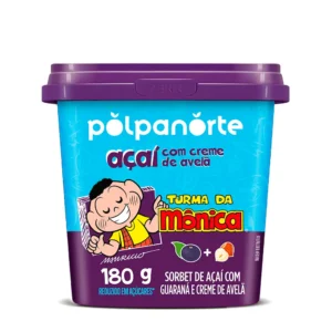 Açaí Mix c/ Creme Avelã 180g - Turma da Mônica