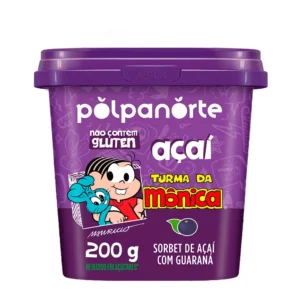 Açaí Tradicional 200g  - Turma da Mônica